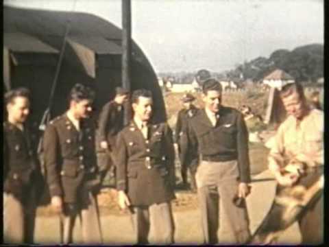 92ND BOMB GROUP GUYS RELAXING FOR A WHILE,