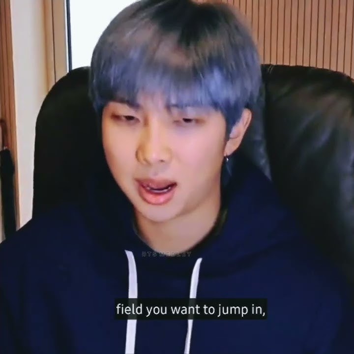 Namjoon talking about STUDY on Vlive | Advice/Motivation for Students | 210119 #RM #STUDY
