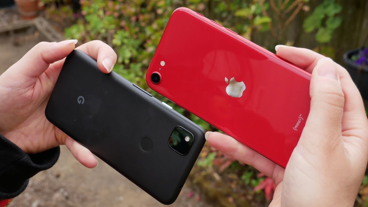 Pixel 4a vs  iPhone SE camera comparison