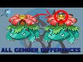 All Gender Differences in Pokémon [Generation 1 to 6]