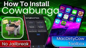 How To Install Cowabunga IPA MacDirtyCow Toolbox via TrollStore |Dirty Cow Tweak Apps [Online No PC]