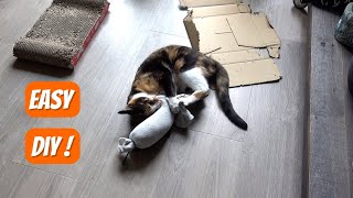 How To Make A Sock Cat Toy !