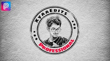 Picsart Own Face Stamp Logo Design 🔥|| Picsart Photo Editing || Xyaa Edits 🔥