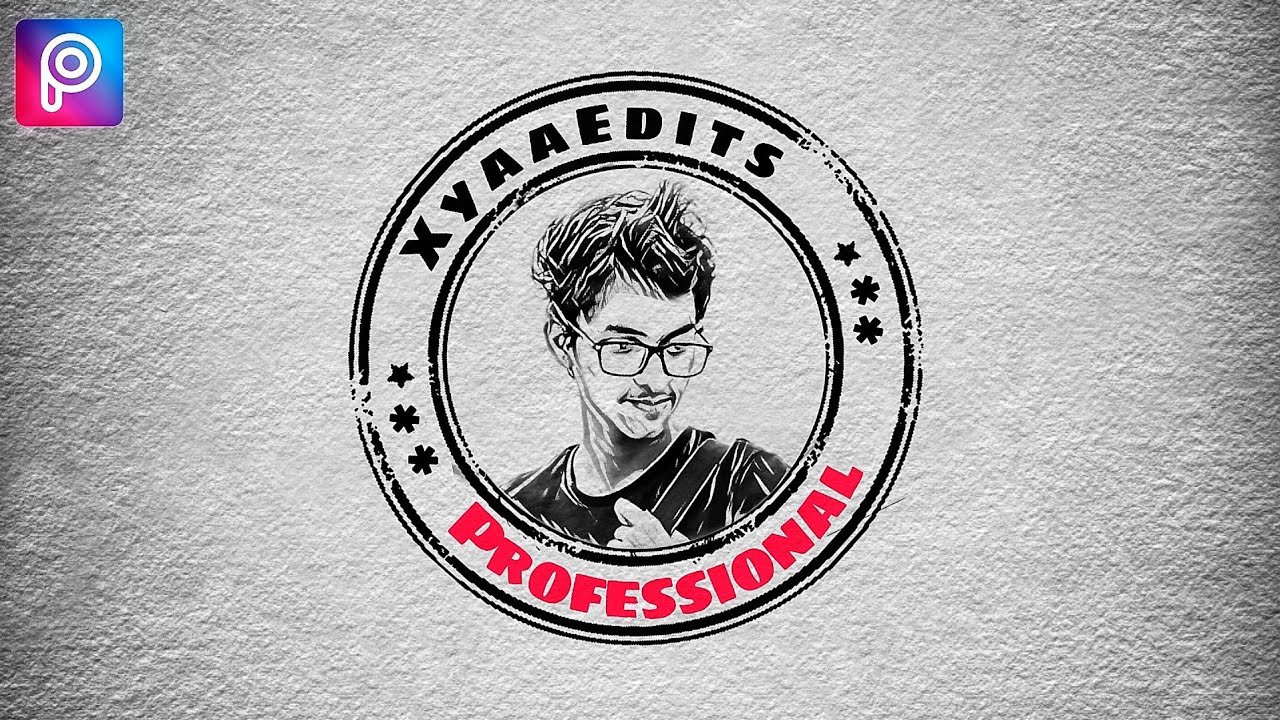 Picsart Own Face Stamp Logo Design 🔥|| Picsart Photo Editing || Xyaa Edits 🔥