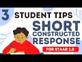 Improving Short Constructed Response Answers