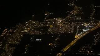 Night-Time Take-off Amsterdam Airport (AMS), The Netherlands - 1 March, 2020