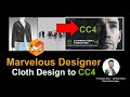 Marvelous Designer to Character Creator 4 - CC4 Cloth Design Full Tutorial