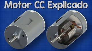 Como funciona um motor eléctrico - Motor CC explicado