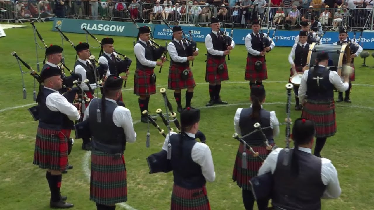 Field Marshal Montgomery | 2025 Medley Day 1 | World Pipe Band Championships