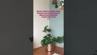 Kahramanmaraşda Yaşanan Yeni 7.5 Şiddetinde Ki Deprem Konyada Böyle Hissedildi.