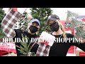 Shop for Holiday Decorations with Us ( &amp; another GIVEAWAY ) | Vlogmas Day 7