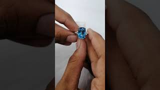 blue topaz ring | jewelry making | diamond ring making | indian hystory | #jewelry #ring