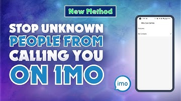 How to Stop Unknown People from Calling You on Imo 2024 | Skill Wave