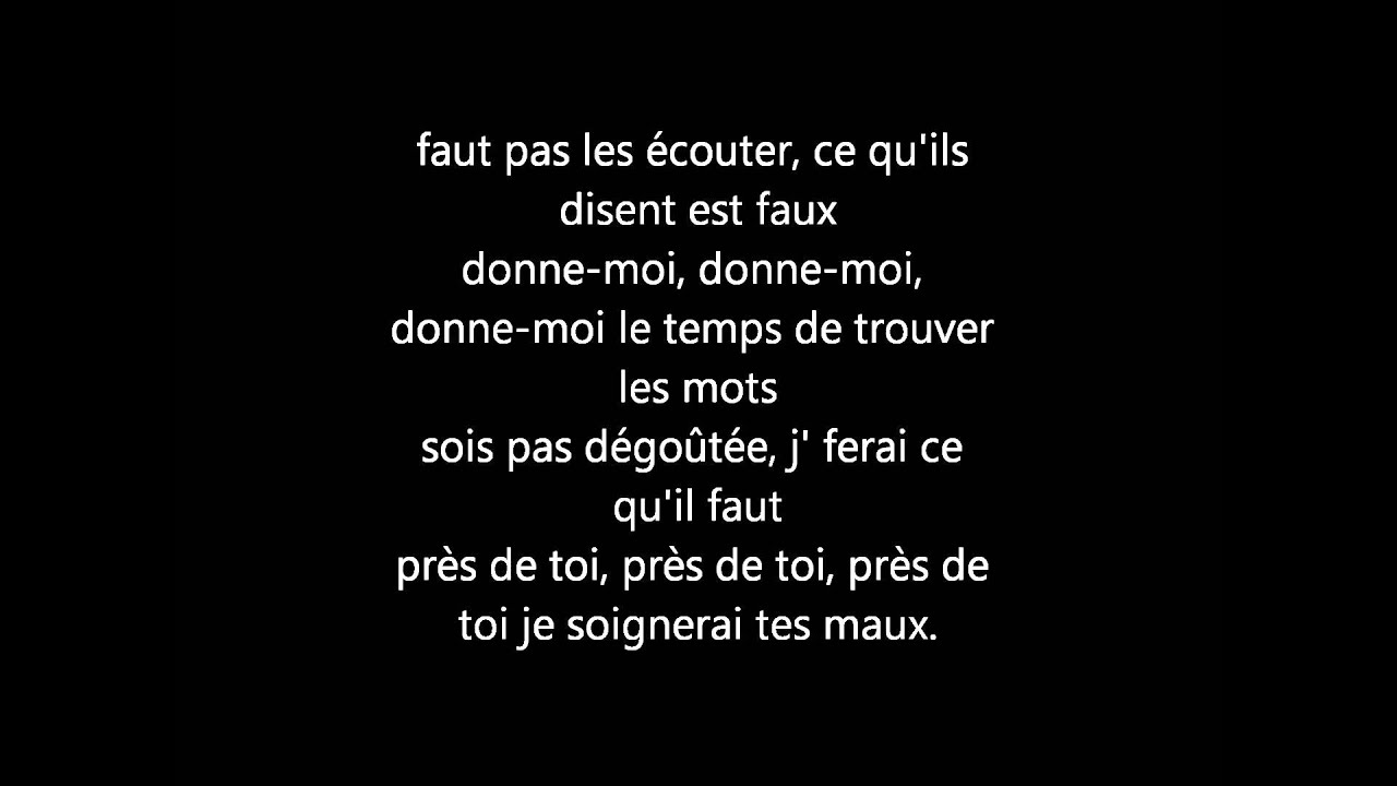 Keen V Rien Qu Une Fois Paroles