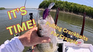 It's Time!  Pulling Crankbaits For Crappie