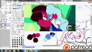 Made of Love; Ruby and Sapphire Speedpaint