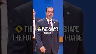 🚨 Miami-Dade County Public Schools has a new superintendent!