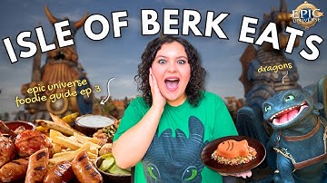 Ik heb ALLES gegeten bij Epic Universe