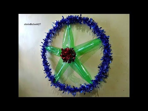 DIY Easy Big Christmas Lantern / Parol from Recycled Plastic Bottles