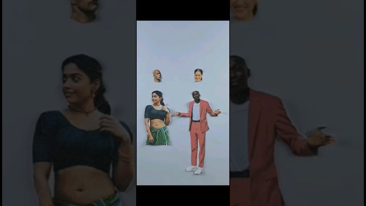 rashmika 😘🥵 Saiyan 😂 khaby lame 🥶❤️😂 funny ladki kharab krdi #shorts #youtube #viral