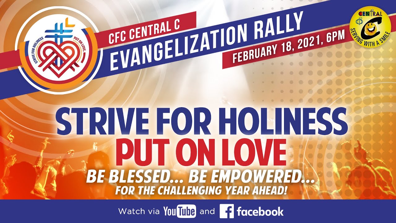 Evangelization Rally Cfc Program CFC Metro Manila Central C Virtual Evangelization Rally - YouTube