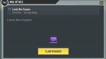 FREE LUCKY BOX COUPON REDEEM CODE SEPTEMBER 2022 COD MOBILE SEASON 7