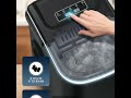 Kilig H01B Ice Maker: 9 Bullet Cubes in 6 Mins 12kg/Day Portable Countertop Machine Self-Clean Quiet