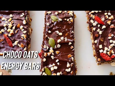 Choco Oats Granola Bars | Healthy Protein Bars | Energy Bars | Flavourful Food