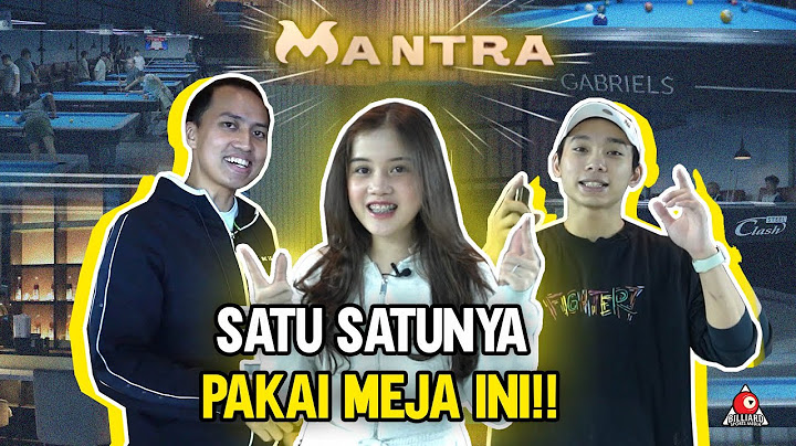 OWNER MGI CUE SPORTS BUKA MANTRA BILLIARD GADING SERPONG!