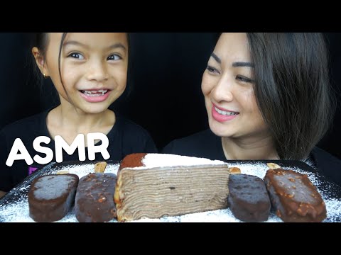 ASMR Ice Cream Bar KitKat Ahoy cookie Magnum ICE cream Cookie | N.E Let's Eat