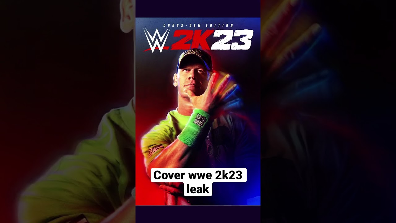 WWE 2K23 COVER LEAK !!!!!
