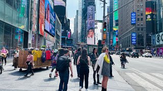 Times Square—-Beautiful city in the world—-New York city USA Manhattan Walking Tour 4K Video