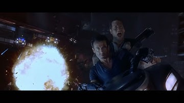 Judge Dredd - Air Bike Chase [HD]