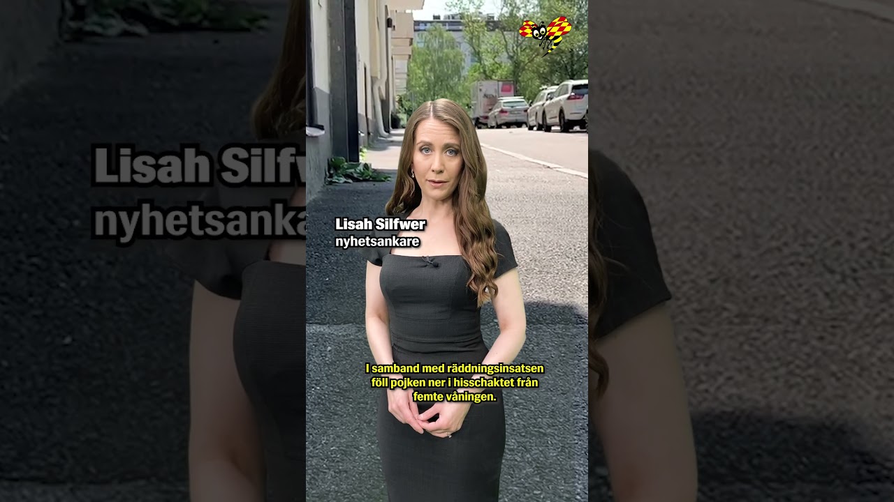 Pojke föll ner i hisschakt i Göteborg - livshotande skador