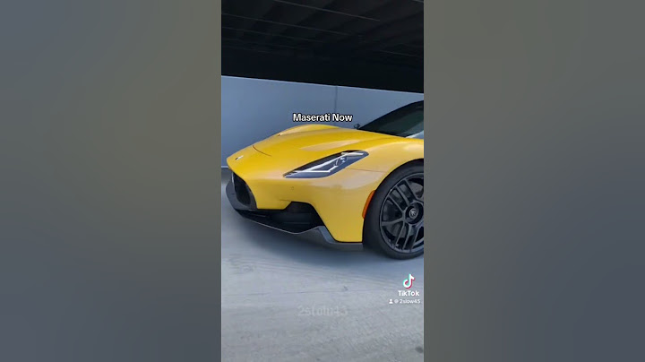 Maserati Now Vs… #shorts #cars #maserati