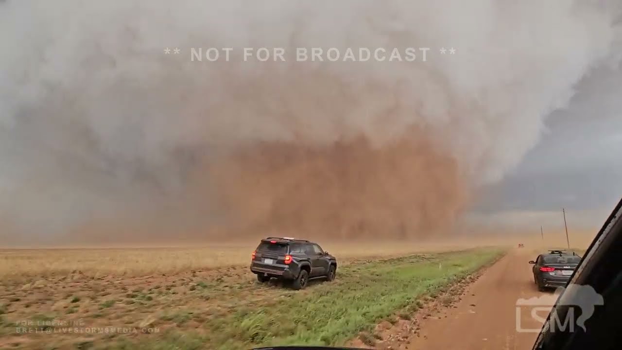 06-05-2025 Morton. Texas - Large Texas Tornado