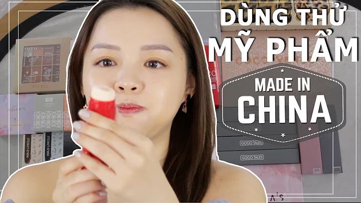 🤐 Mỹ Phẩm Trung Quốc Có Tốt Hay Không? 🤫 Trying Out Chinese Makeup Products ❤️ TrinhPham