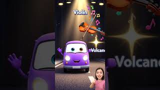 V for Volcano 🌋 | Learn the Letter V with Fun Kids Animation! | ABC Alphabet Song for Toddlers#kids