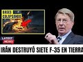 Irán destruyó siete F-35 en tierra. Emiratos Árabes Unidos expulsó a EE. UU. en 48 horas.