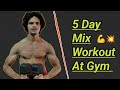 Mix Workout 5 Day With Rubx Dumbbell 