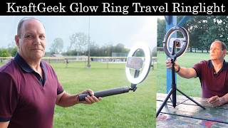 KraftGeek Glow Ring Travel Ringlight with Tripod Review