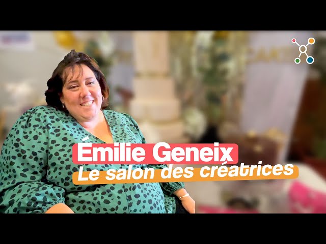 Rendez-vous à la deuxième édition du salon des créatrices avec Émilie Geneix ! 👩🏻‍🎨