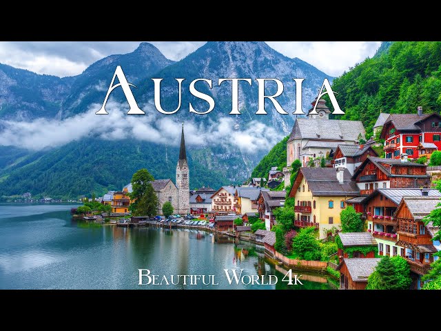 AUSTRIA 4K • Nature Relaxation Film - Peaceful Relaxing Music - 4K Video UltraHD class=