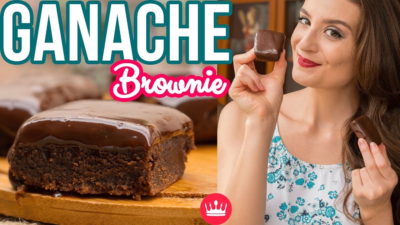 COMO FAZER BROWNIE COM GANACHE: RECEITA COM BASTANTE CHOCOLATE! COZINHA DO BOM GOSTO GABI ROSSI