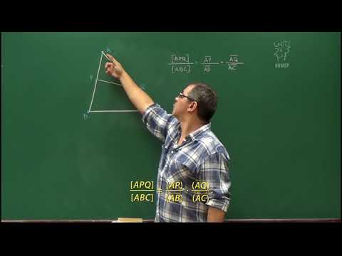 Geometria - Aula 62 - Determinar a área da região pintada - Legendado