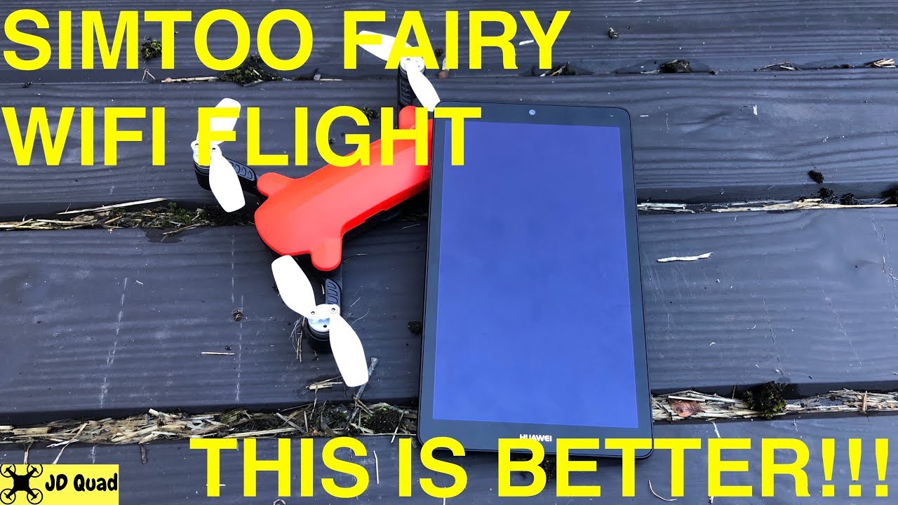 Simtoo XT175 Fairy Quadcopter WiFi Flight Test Video