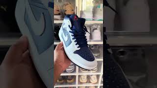 Jordan Men's 1 Mid Blue Void #jordan1bluevoid #jordan1 #jordan1mid #nikejordan1 StockX