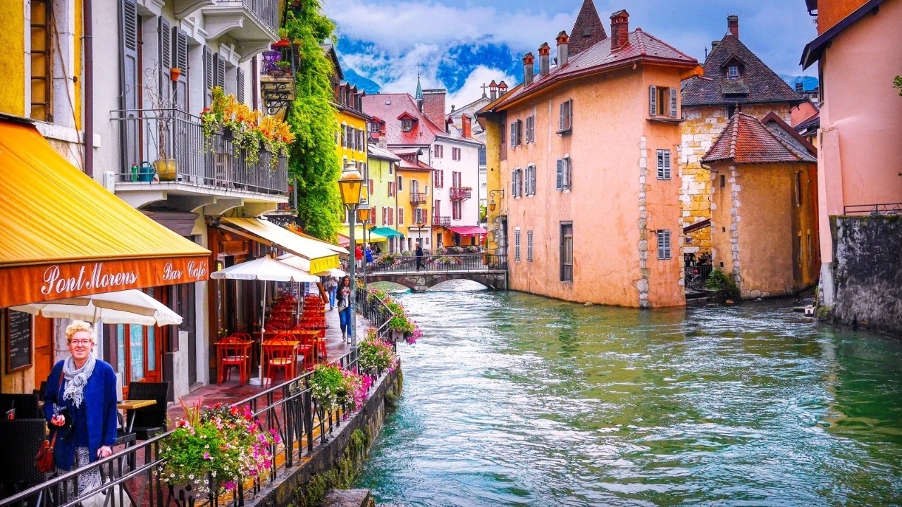 [4K] 🇫🇷 Annecy, France walking Tour – The Venice of the Alps
