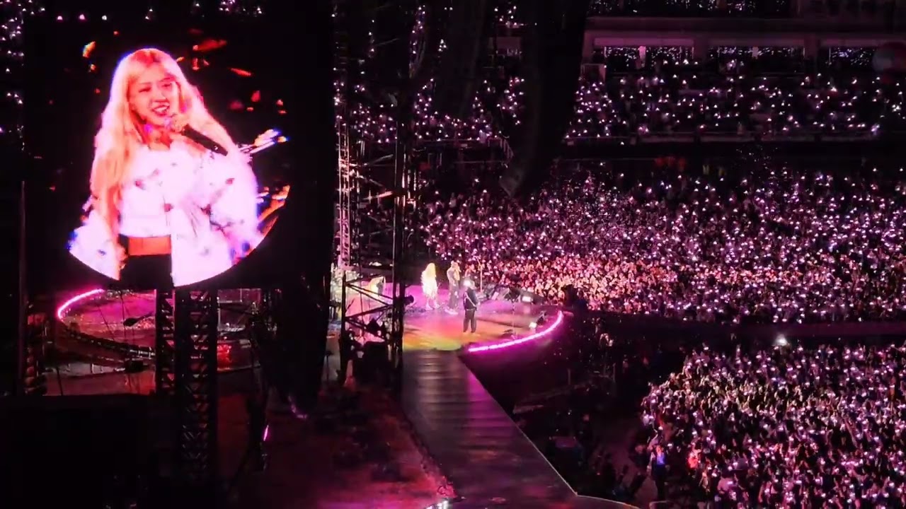 Coldplay & Rosie - APT. at Goyang Stadium in Korea Apr.22 2025 #콜드플레이 #역대급 #내한공연 #고양스타디움 #개감동 #대한민국