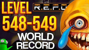 R.E.P.O. Solo World Record Level 548-549 | HEADMAN JUICE!💀